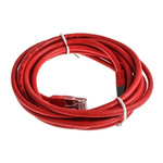 RS PRO Red Cat6 Cable S/FTP PVC Male RJ45/Male RJ45, Terminated, 3m