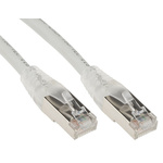 RS PRO Grey Cat6 Cable F/UTP LSZH Male RJ45/Male RJ45, Terminated, 5m