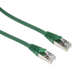 RS PRO Green Cat6 Cable F/UTP LSZH Male RJ45/Male RJ45, Terminated, 3m