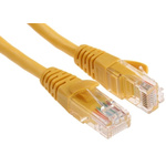 Decelect Forgos Yellow PVC Cat5 Cable FTP, 2m Male RJ45/Male RJ45