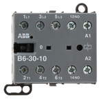 ABB B Series Contactor, 24 V ac Coil, 3-Pole, 9 A, 4 kW, 3NO, 690 V ac
