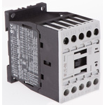 Eaton Contactor, 400 V ac Coil, 3-Pole, 12 A, 5.5 kW, 3NO, 400 V ac