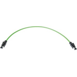 HARTING Green PVC Cat5 Cable U/FTP, 5m Male RJ45/Male RJ45