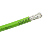 Harting Green PVC Cat5 Cable SF/UTP, 20m Unterminated/Unterminated