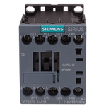 Siemens 3RT2 Series Contactor, 110 V ac Coil, 3-Pole, 16 A, 7.5 kW, 3NO, 400 V ac