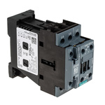 Siemens 3RT2 Series Contactor, 24 V dc Coil, 3-Pole, 38 A, 18.5 kW, 3NO, 400 V ac