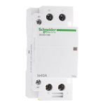 Schneider Electric GC40 Series Contactor, 24 V ac Coil, 2-Pole, 40 A, 1NO + 1NC, 250 V ac