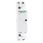 Schneider Electric iCT Series Contactor, 24 V ac Coil, 1-Pole, 16 A, 1NO, 250 V ac
