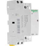 Schneider Electric iCT Series Contactor, 230 V ac Coil, 2-Pole, 16 A, 1NO + 1NC, 250 V ac