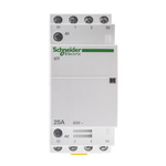 Schneider Electric iCT Series Contactor, 230 V ac Coil, 4-Pole, 25 A, 2NO + 2NC, 400 V ac