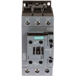 Siemens 3RT2 Series Contactor, 20 → 33 V ac/dc Coil, 3-Pole, 80 A, 37 kW, 3NO, 400 V ac