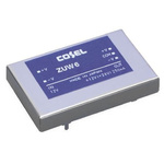 Cosel DC-DC Converter, ±15V dc/ 200mA Output, 9 → 18 V dc Input, 6W, Through Hole, +71°C Max Temp -20°C Min Temp