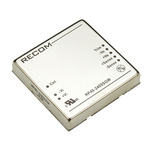 Recom RP40-GW DC-DC Converter, 5V dc/ 8A Output, 9 → 36 V dc Input, 40W, Through Hole, +105°C Max Temp -40°C Min