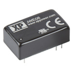 XP Power JWE08 DC-DC Converter, 24V dc/ 335mA Output, 18 → 75 V dc Input, 8W, PCB Mount, +105°C Max Temp -40°C