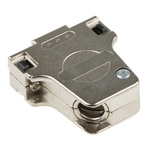 Phoenix Contact DSSC Die Cast Zinc Right Angle D-sub Connector Backshell, 15 Way, Strain Relief