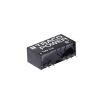 TRACOPOWER TMV 2HI DC-DC Converter, -9V dc/ -110mA Output, 10.8 → 13.2 V dc Input, 2W, Through Hole, +80°C Max