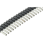 Legrand, Starfix Insulated Crimp Bootlace Ferrule, 8mm Pin Length, 2mm Pin Diameter, 1.5mm² Wire Size, Black