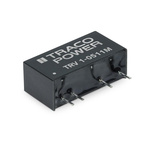 TRACOPOWER TRV DC-DC Converter, 5V dc/ 100mA Output, 9.6 → 14.4 V dc Input, 1W, Through Hole, +85°C Max Temp