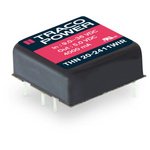 TRACOPOWER THN 20WIR DC-DC Converter, ±15V dc/, 9 → 36 V dc Input, 20W, Through Hole
