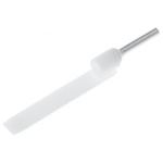 Schneider Electric, DZ5CA Insulated Crimp Bootlace Ferrule, 8mm Pin Length, 1.3mm Pin Diameter, 0.5mm² Wire Size, White