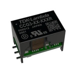 TDK-Lambda CCG Isolated DC-DC Converter, 5V dc/, 18 → 76 V dc Input, 3W, Surface Mount