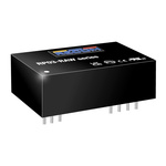 Recom RP03-RAW DC-DC Converter, ±12V dc/ ±160mA Output, 36 → 160 V dc Input, 3W, Through Hole, +91°C Max Temp