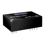 Recom RP10-RAW DC-DC Converter, 24V dc/ 416mA Output, 36 → 160 V dc Input, 10W, Through Hole, +75°C Max Temp