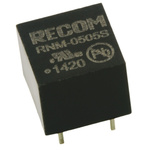 Recom RNM DC-DC Converter, 5V dc/ 200mA Output, 4.5 → 5.5 V dc Input, 1W, Through Hole, +85°C Max Temp -40°C Min