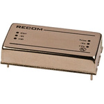 Recom RP30 FW DC-DC Converter, 15V dc/ 2A Output, 9 → 36 V dc Input, 30W, Through Hole, +85°C Max Temp -40°C Min