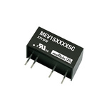 Murata Power Solutions MEV1 DC-DC Converter, 15V dc/ 67mA Output, 4.5 → 5.5 V dc Input, 1W, Through Hole, +85°C