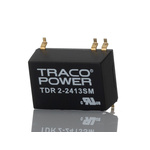 TRACOPOWER TDR 2SM DC-DC Converter, 15V dc/ 134mA Output, 18 → 36 V dc Input, 2W, Surface Mount, +85°C Max Temp