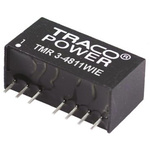 TRACOPOWER TMR 3WIE DC-DC Converter, ±5V dc/ ±300mA Output, 18 → 75 V dc Input, 3W, Through Hole, +85°C Max Temp