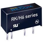 Recom RK DC-DC Converter, 5V dc/ 200mA Output, 4.5 → 5.5 V dc Input, 1W, Through Hole, +90°C Max Temp -40°C Min