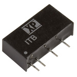 XP Power ITB DC-DC Converter, 15V dc/ 66mA Output, 21.6 → 26.4 V dc Input, 1W, Through Hole, +105°C Max Temp