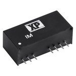XP Power IM DC-DC Converter, ±15V dc/ ±65mA Output, 18 → 75 V dc Input, 2W, Through Hole, +100°C Max Temp -40°C