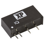 XP Power IQ DC-DC Converter, 5V dc/ 200mA Output, 4.5 → 5.5 V dc Input, 1W, Through Hole, +85°C Max Temp -40°C