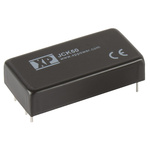 XP Power JCK50 DC-DC Converter, 15V dc/ 3.33A Output, 18 → 36 V dc Input, 50W, Through Hole, +95°C Max Temp