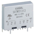 Cosel SUTW DC-DC Converter, ±15V dc/ 100mA Output, 36 → 76 V dc Input, 3W, PCB Mount, +85°C Max Temp -40°C Min
