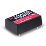 TRACOPOWER THM 6 DC-DC Converter, 12V dc/ 500mA Output, 4.5 → 9 V dc Input, 6W, PCB Mount, +90°C Max Temp -40°C