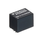 TRACOPOWER TDN 3WISM DC-DC Converter, 5V dc/ 600mA Output, 18 → 75 V dc Input, 3W, Surface Mount, +70°C Max Temp