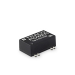 TRACOPOWER TIM 2 DC-DC Converter, 5V dc/ 400mA Output, 9 → 18 V dc Input, 2W, Surface Mount, +105°C Max Temp
