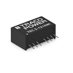 TRACOPOWER TEC 2WI DC-DC Converter, 9V dc/ 222mA Output, 9 → 36 V dc Input, 2W, Through Hole, +93°C Max Temp