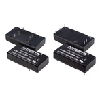 Artesyn ERM DC-DC Converter, ±15V dc/ 660mA Output, 40 → 160 V dc Input, 20W, Through Hole, +85°C Max Temp -40°C