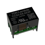 TDK-Lambda CCG Isolated DC-DC Converter, 12V dc/, 18 → 76 V dc Input, 3W, Through Hole
