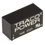TRACOPOWER TMR 2 DC-DC Converter, ±15V dc/ ±65mA Output, 4.5 → 9 V dc Input, 2W, Through Hole, +85°C Max Temp