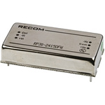 Recom RP30 FW DC-DC Converter, ±15V dc/ ±1A Output, 9 → 36 V dc Input, 30W, Through Hole, +85°C Max Temp -40°C