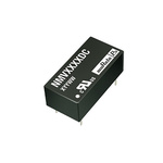 Murata Power Solutions NMV DC-DC Converter, ±5V dc/ ±100mA Output, 4.5 → 5.5 V dc Input, 1W, Through Hole, +85°C