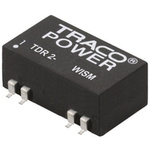 TRACOPOWER TDR 2WISM DC-DC Converter, ±12V dc/ ±83mA Output, 4.5 → 18 V dc Input, 2W, Surface Mount, +85°C Max
