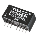 TRACOPOWER TMR 3E DC-DC Converter, 12V dc/ 250mA Output, 4.5 → 9 V dc Input, 3W, Through Hole, +85°C Max Temp