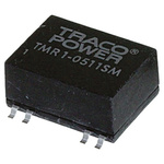 TRACOPOWER TMR 1SM DC-DC Converter, ±15V dc/ ±33mA Output, 9 → 18 V dc Input, 1W, Surface Mount, +85°C Max Temp
